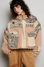 Wayfarer Jacquard Patchwork Jacket - Westly