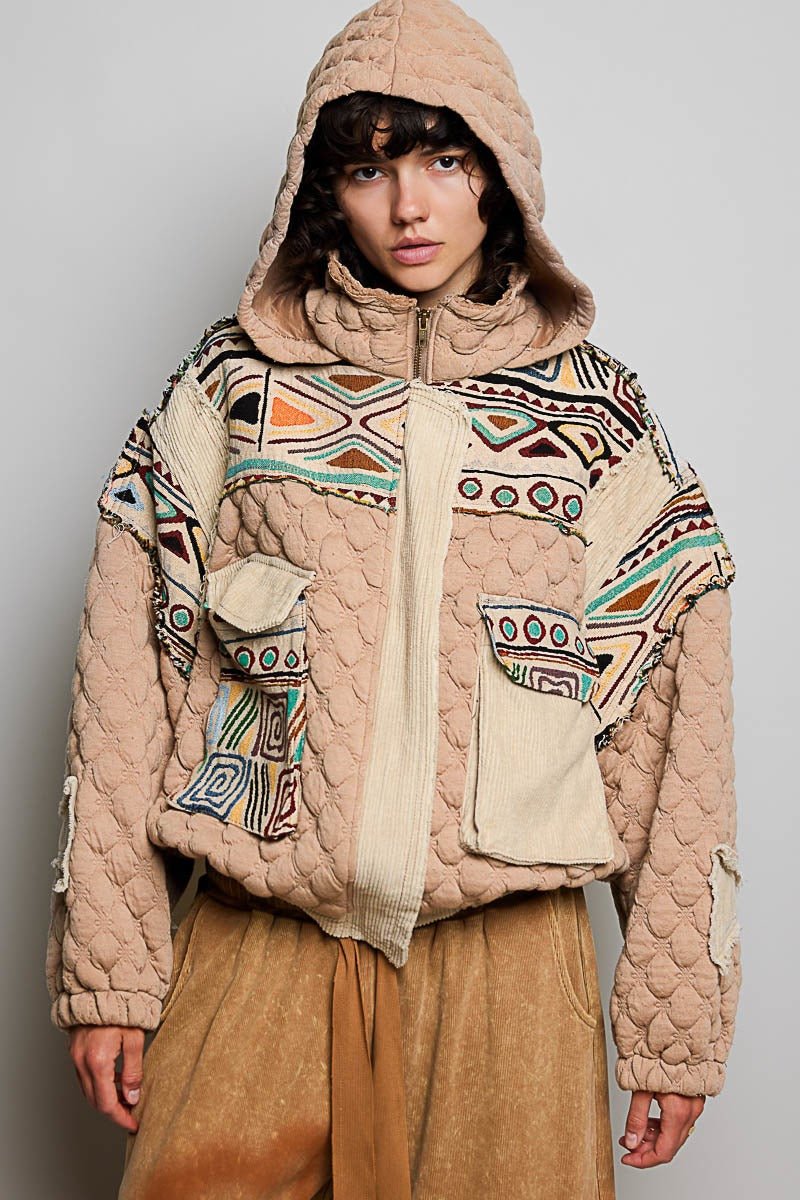 Wayfarer Jacquard Patchwork Jacket - Westly