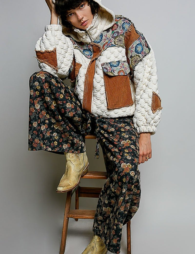 Wayfarer Jacquard Patchwork Jacket - Westly