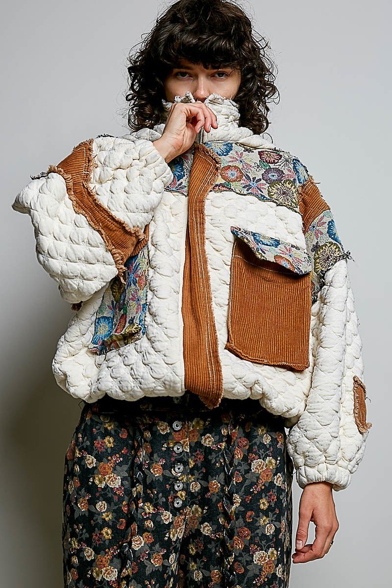 Wayfarer Jacquard Patchwork Jacket - Westly