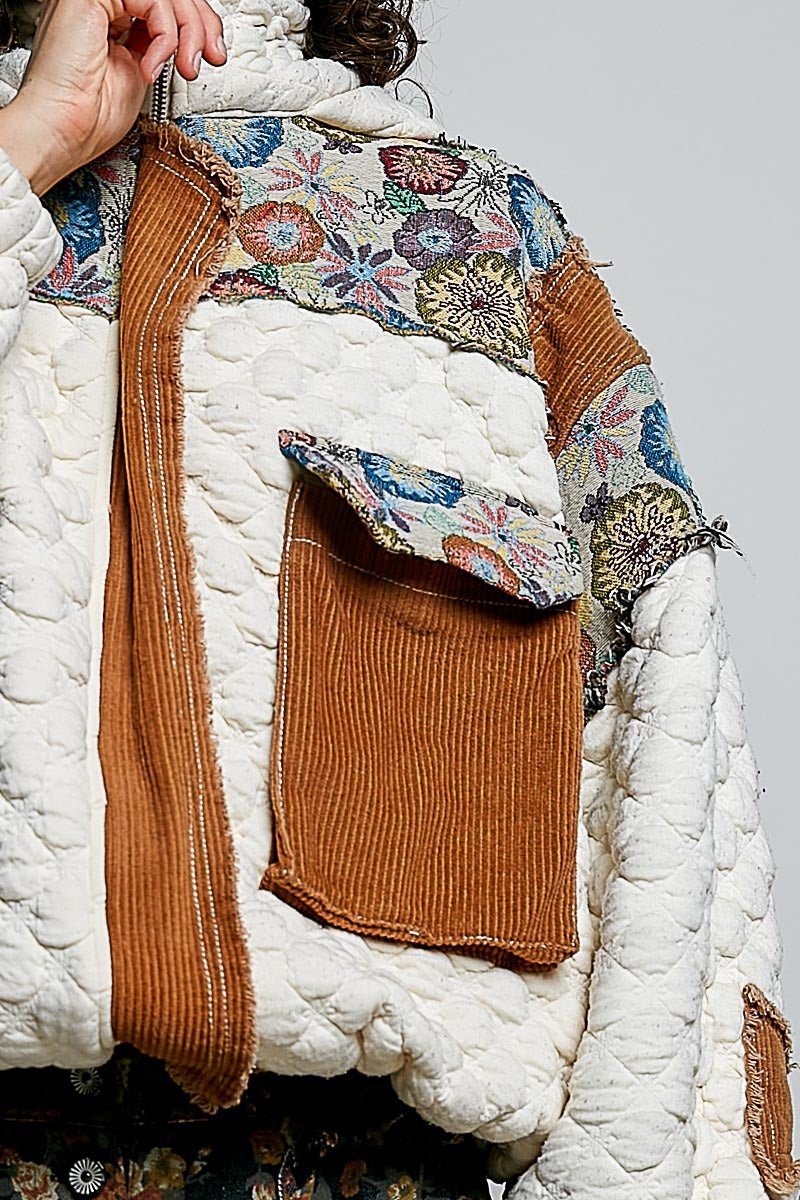 Wayfarer Jacquard Patchwork Jacket - Westly