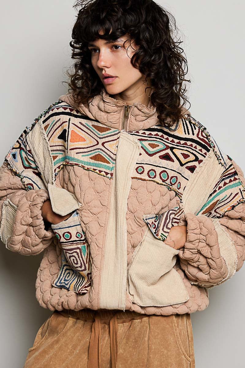 Wayfarer Jacquard Patchwork Jacket - Westly