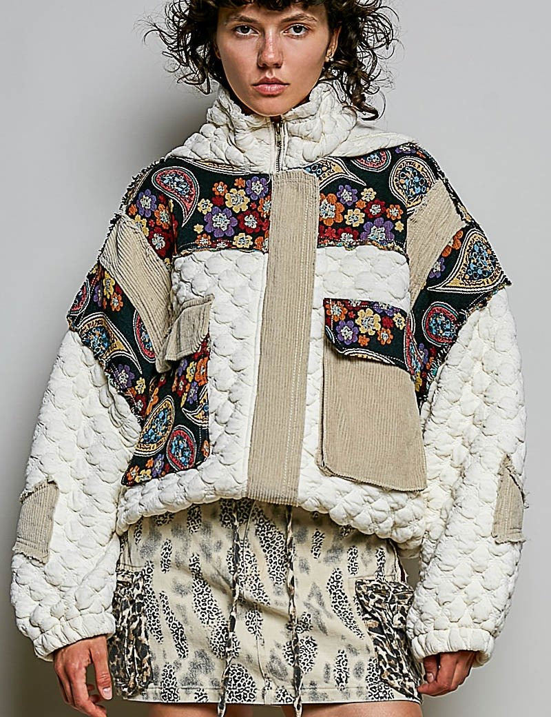 Wayfarer Jacquard Patchwork Jacket - Westly