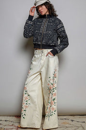 Waylon Bandana Quilted Bomber Jacket - Westly