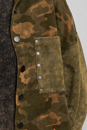 Wayward Mixed Print Shacket - Westly