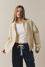 Weather Report Contrast Zip Jacket - Westly