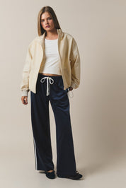 Weather Report Contrast Zip Jacket - Westly