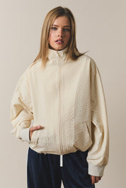 Weather Report Contrast Zip Jacket - Westly