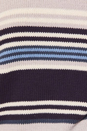 Weekend Retreat Striped Knit Lounge Set in Navy Multi Stripe - product photo 30