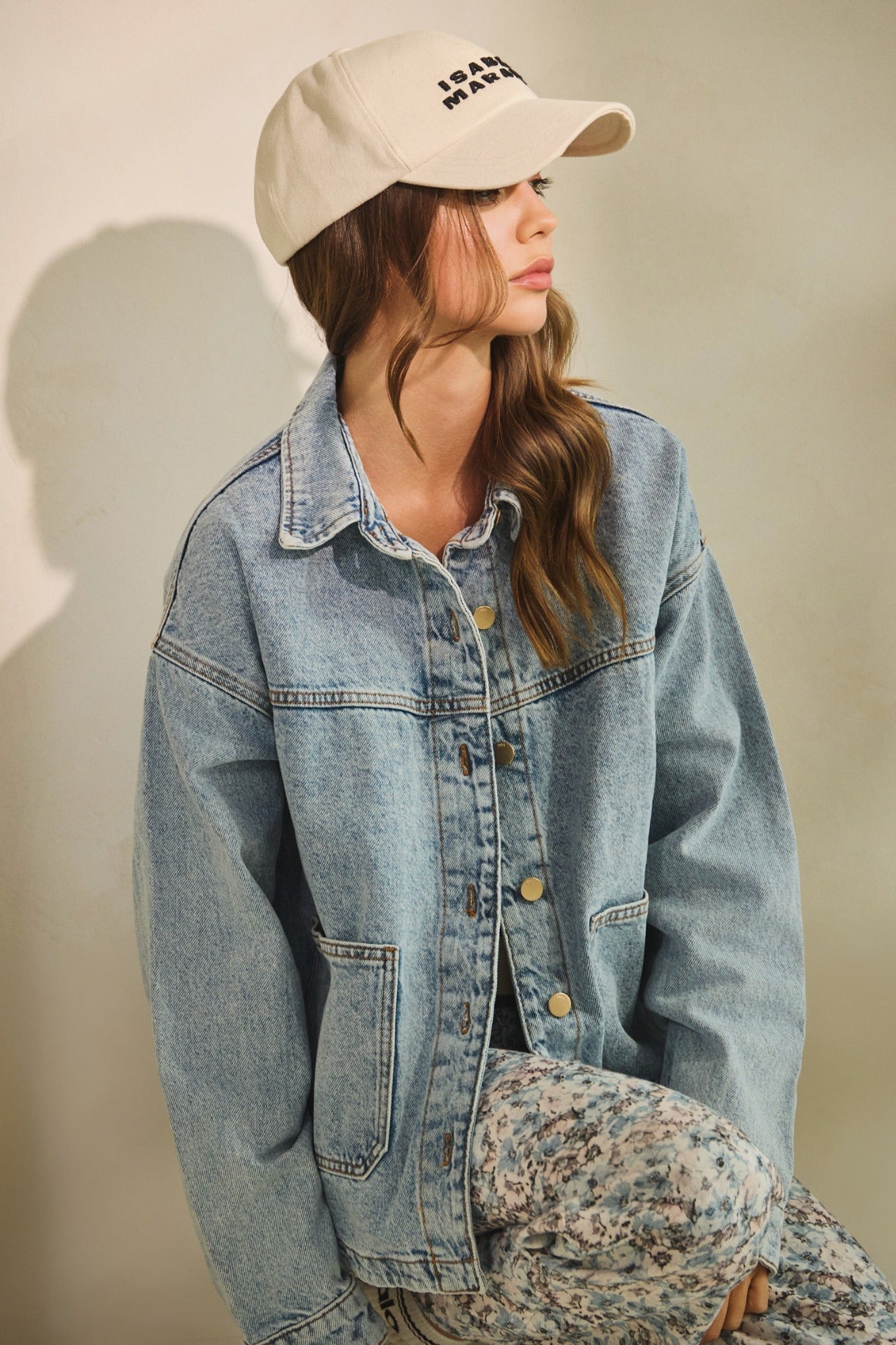 Weekend Wanderer Vintage Denim Jacket - Westly