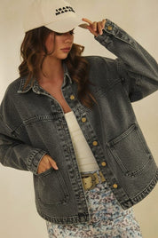 Weekend Wanderer Vintage Denim Jacket - Westly