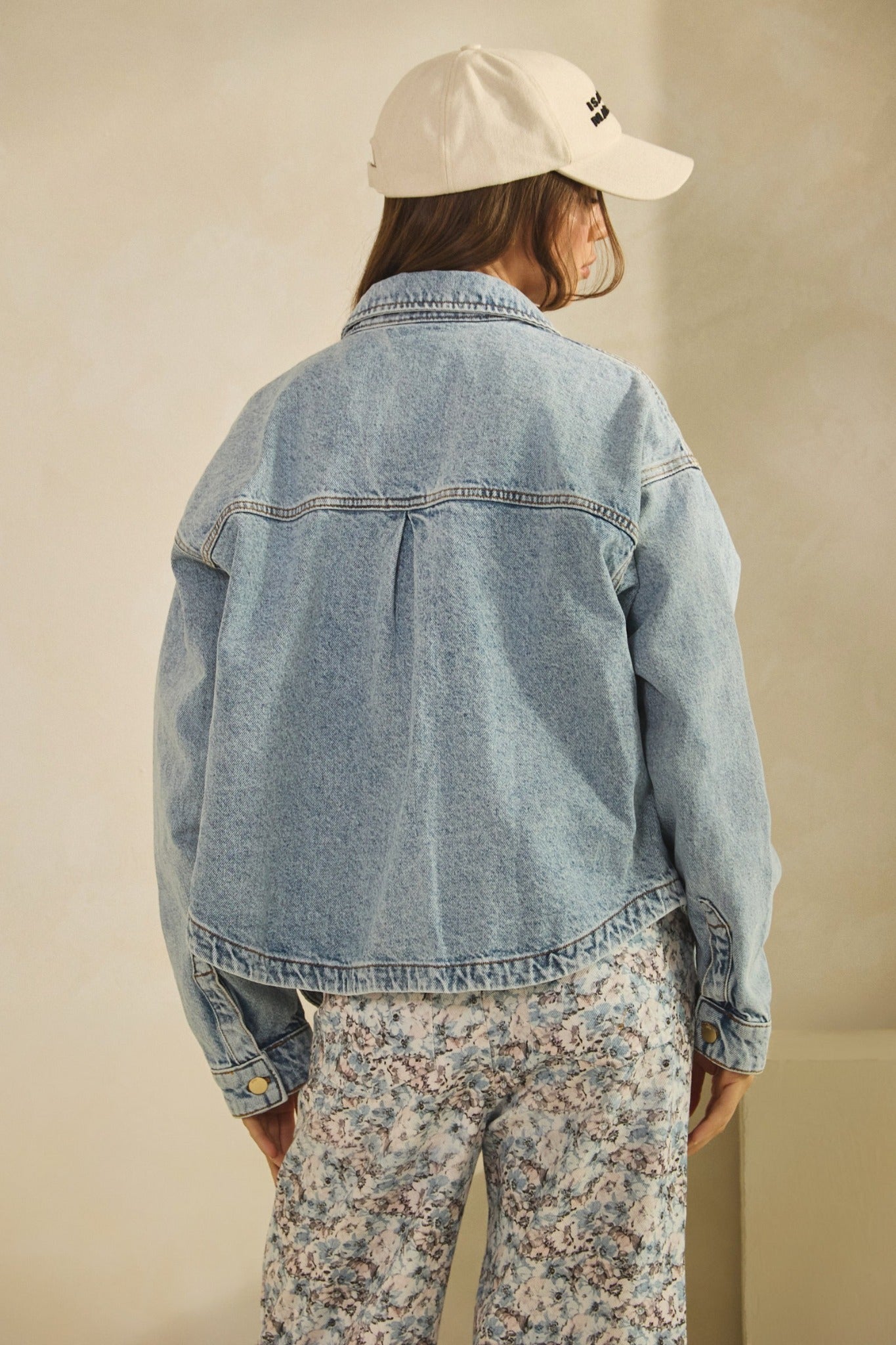 Weekend Wanderer Vintage Denim Jacket - Westly