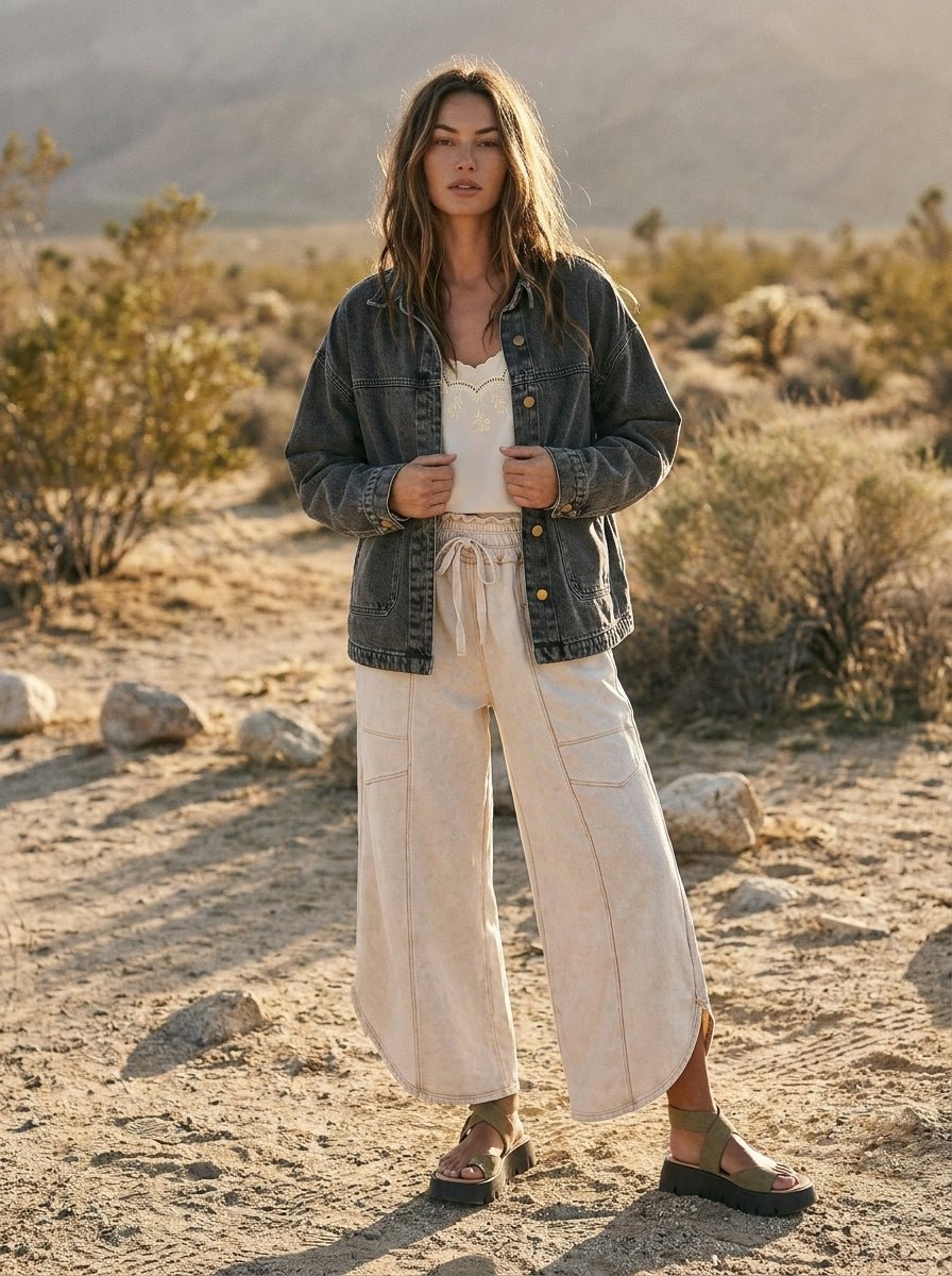 Weekend Wanderer Vintage Denim Jacket - Westly