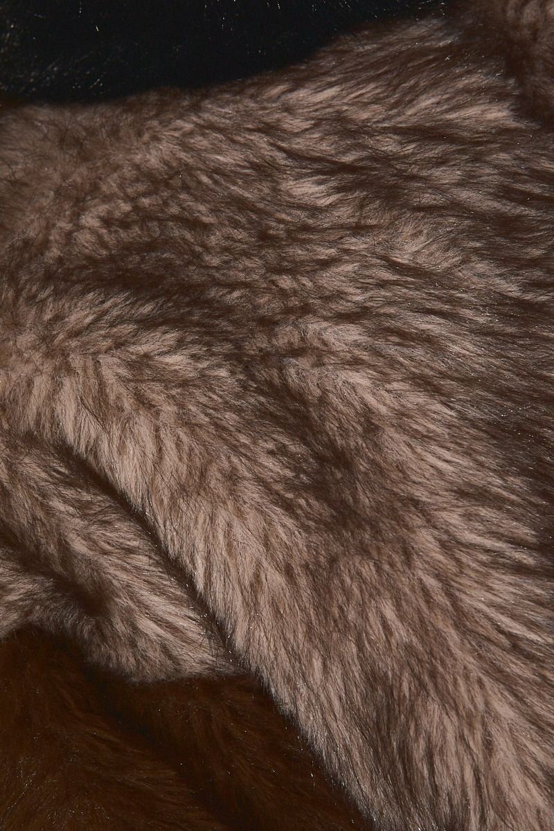 Westbourne Colorblock Faux Fur Jacket in Taupe Multi - product photo 7