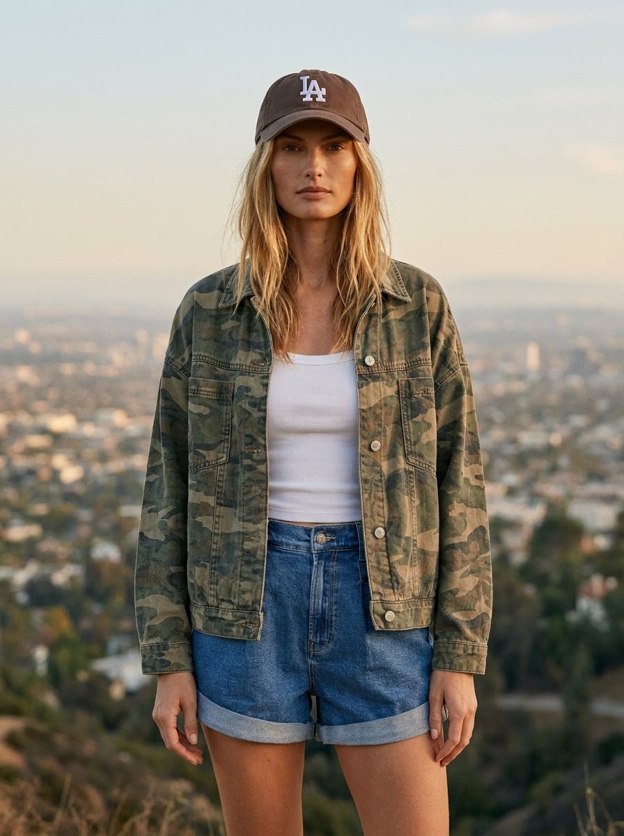 Westbrook Relaxed - Fit Camo Utility Jacket - Westly