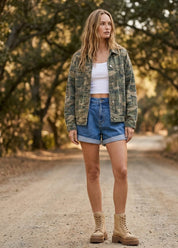 Westbrook Relaxed - Fit Camo Utility Jacket - Westly
