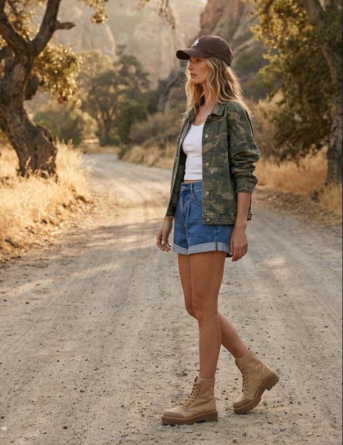 Westbrook Relaxed - Fit Camo Utility Jacket - Westly