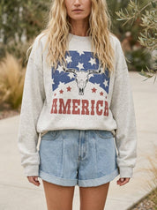 Western America Graphic Sweatshirt - Westly