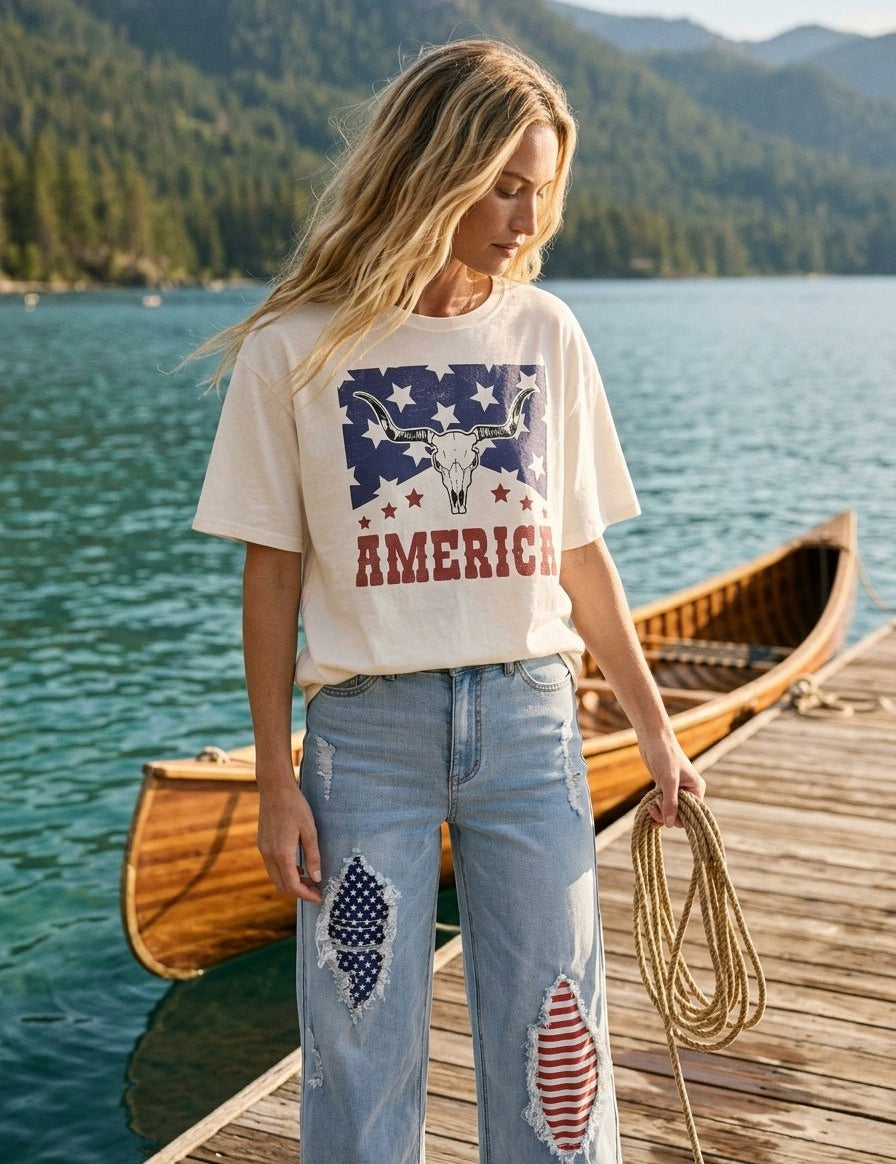 Western America Graphic Tee - Westly