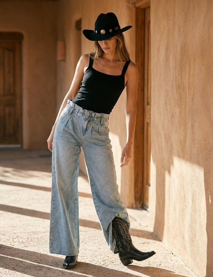 Westward High - Rise Wide - Leg Jeans - Westly