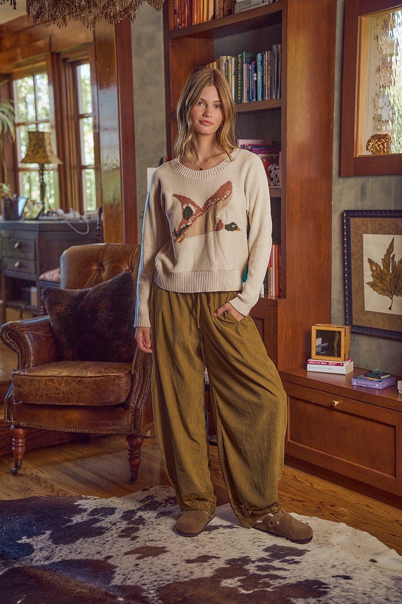 Wetlands Mallard Intarsia Sweater - Westly