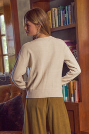 Wetlands Mallard Intarsia Sweater - Oatmeal