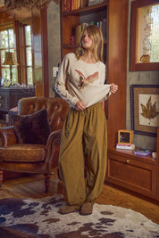 Wetlands Mallard Intarsia Sweater - Oatmeal