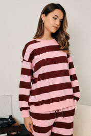 Wide Angle Open Back Sweatshirt - Westly