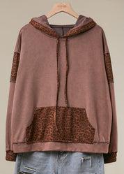 Wild At Heart Leopard Accent Hoodie - Westly
