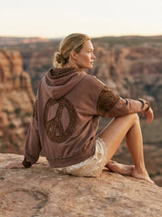 Wild At Heart Leopard Accent Hoodie - Westly
