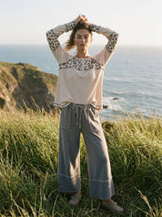Wild Days Washed Thermal Henley - Westly