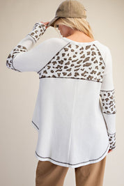 Wild Days Washed Thermal Henley - Westly
