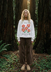 Wildflower Grace Oversized Sweatshirt - Westly