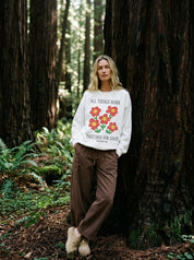 Wildflower Grace Oversized Sweatshirt - Westly