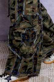 Wildflower Recon Camo Wide-Leg Lounge Pants - Westly