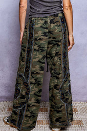 Wildflower Recon Camo Wide-Leg Lounge Pants - Westly