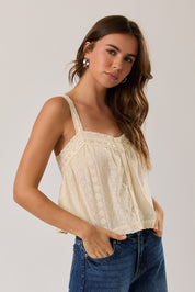 Willa Sleeveless Eyelet Tank - Westly