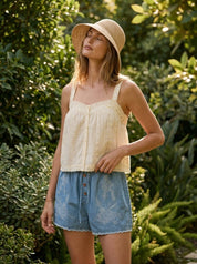 Willa Sleeveless Eyelet Tank - Westly