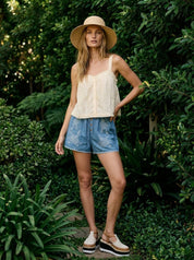 Willa Sleeveless Eyelet Tank - Westly
