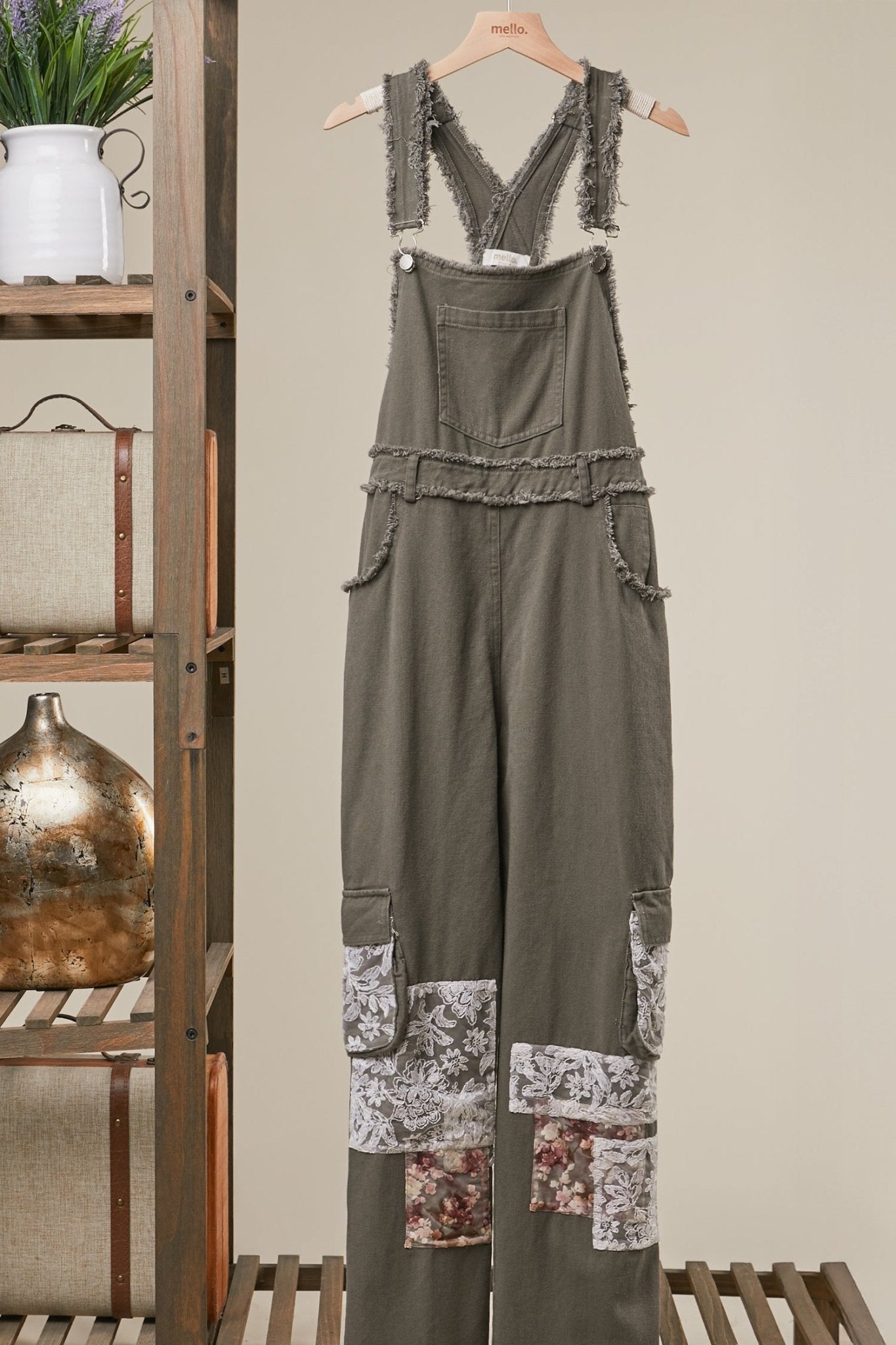 Willa Utility Vintage Patch Overall - Westly