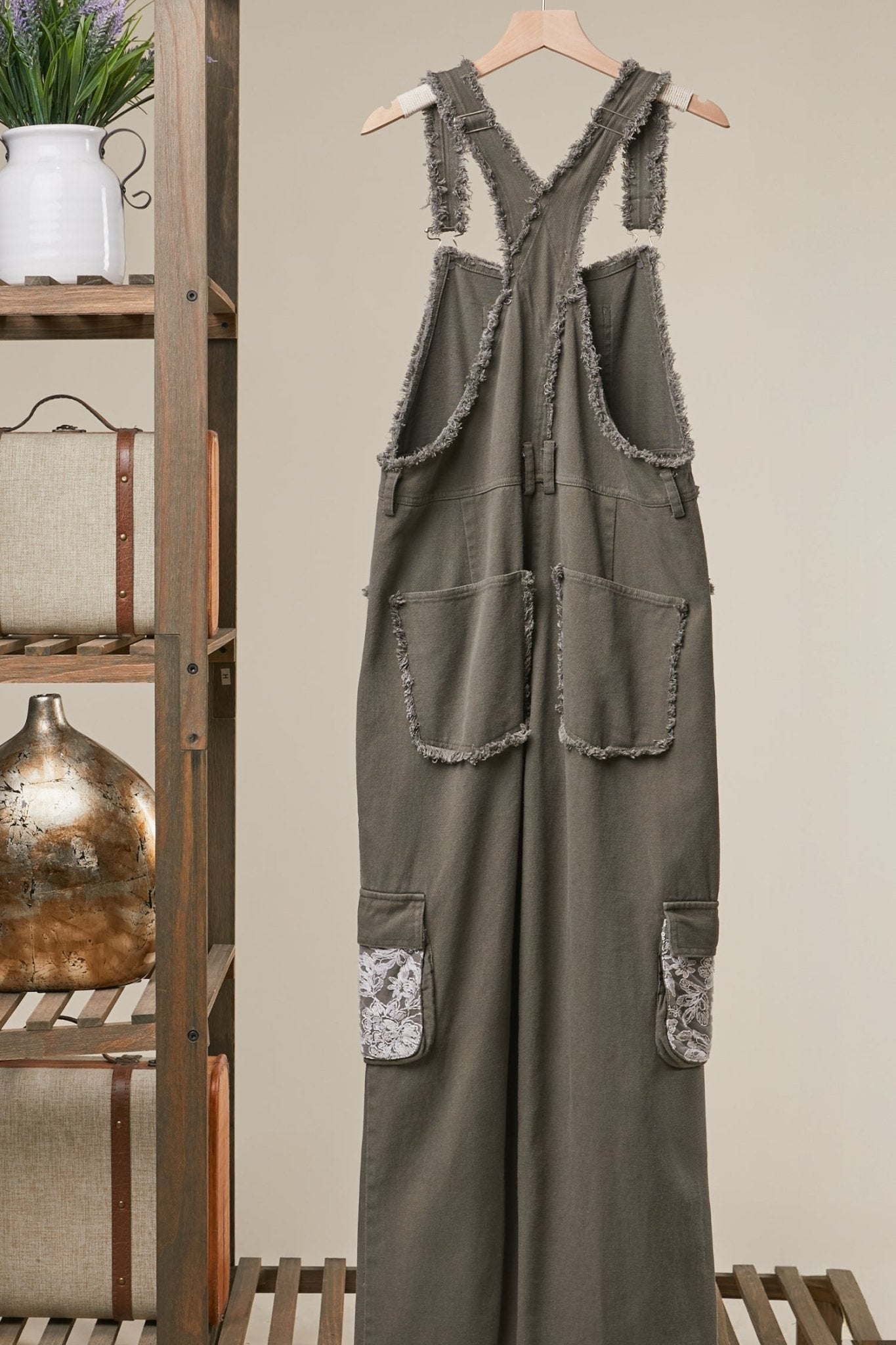Willa Utility Vintage Patch Overall - Westly