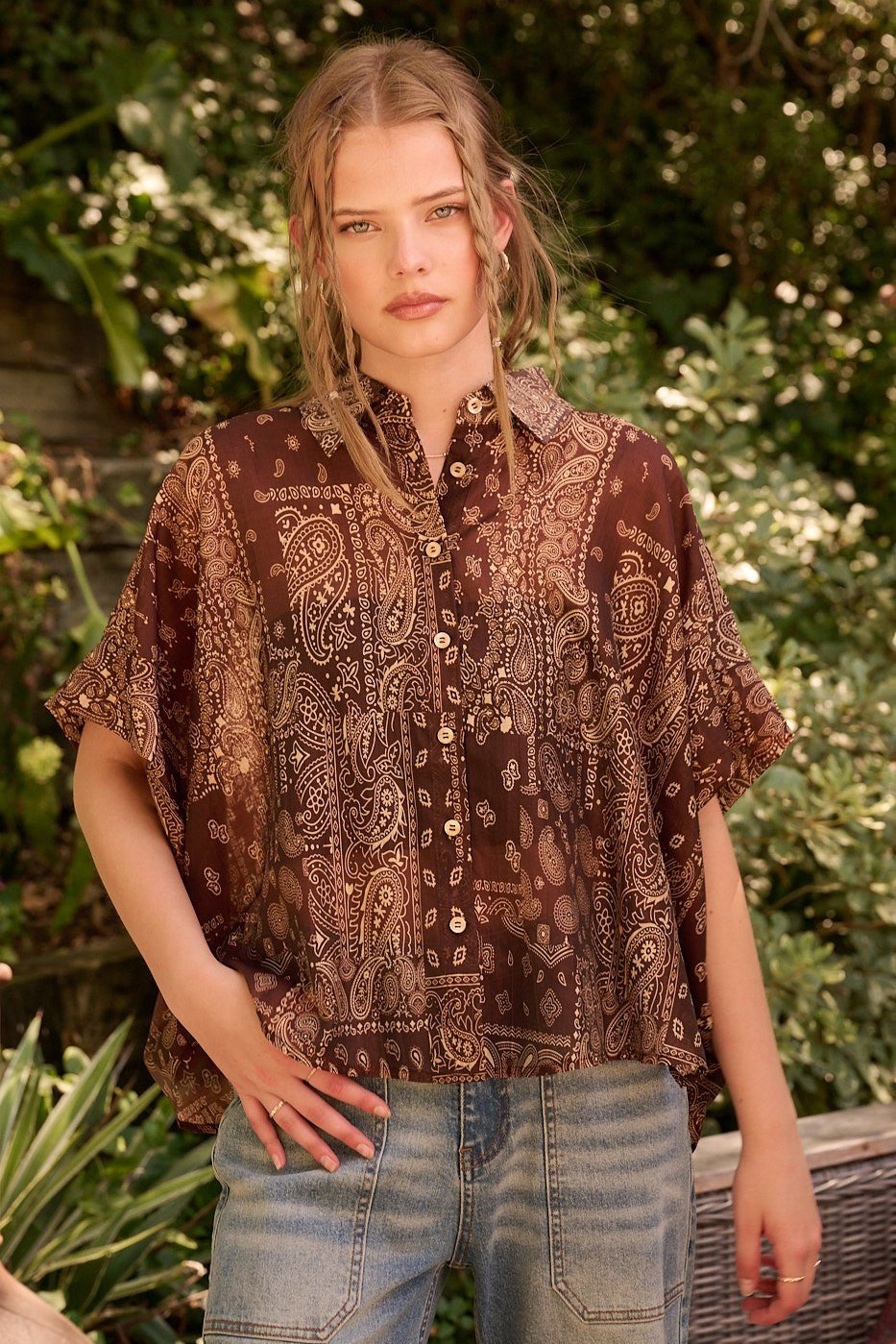 Willowmere Paisley Button Down Shirt - Westly