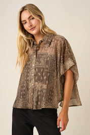Willowmere Paisley Button Down Shirt - Westly