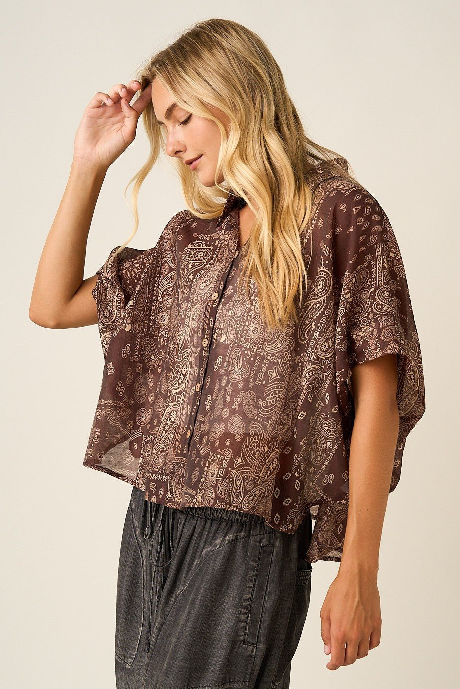 Willowmere Paisley Button Down Shirt - Westly