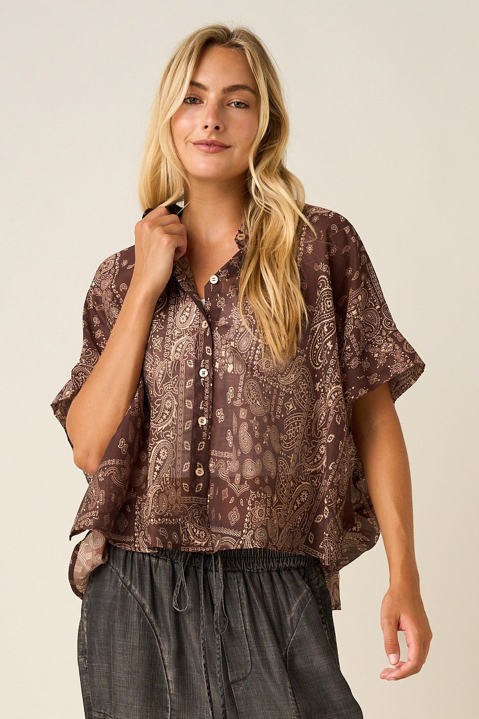 Willowmere Paisley Button Down Shirt - Westly