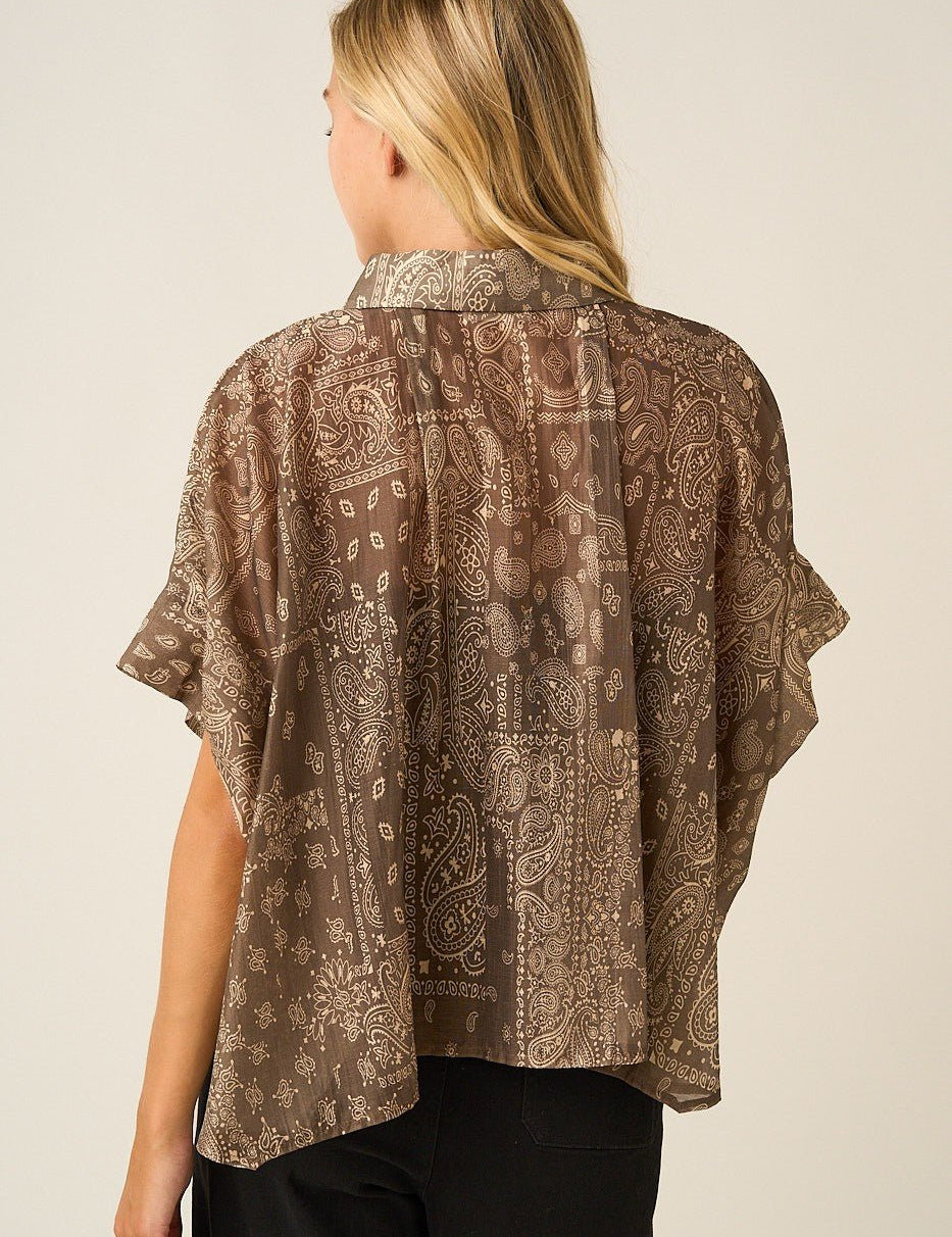 Willowmere Paisley Button Down Shirt - Westly