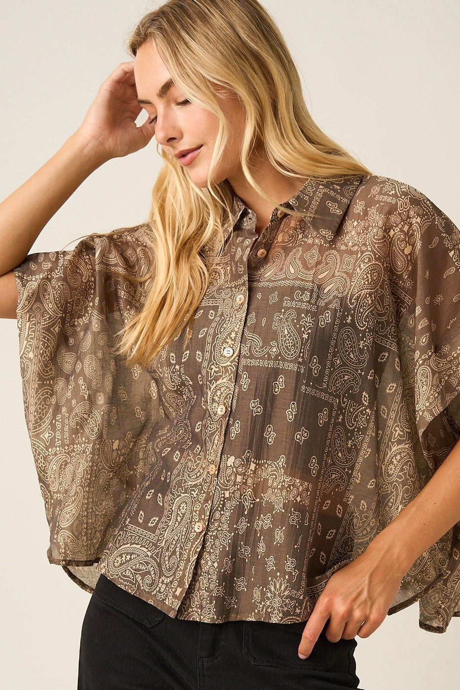 Willowmere Paisley Button Down Shirt - Westly