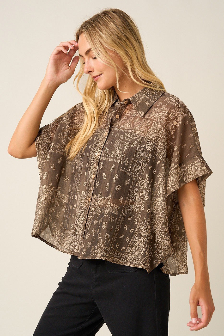 Willowmere Paisley Button Down Shirt - Westly