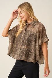 Willowmere Paisley Button Down Shirt - Westly