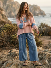 Winslow USA Patch Washed Thermal Top - Westly
